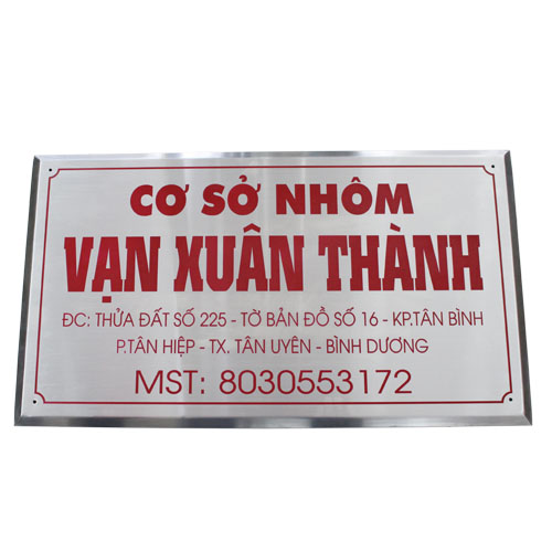 bảng tên công ty quận hoàng mai