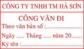 dau cong van di