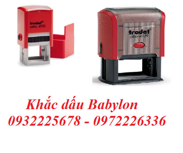 khắc dấu babylon