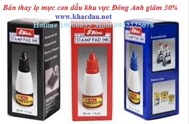 lọ mực con dấu Đông Anh